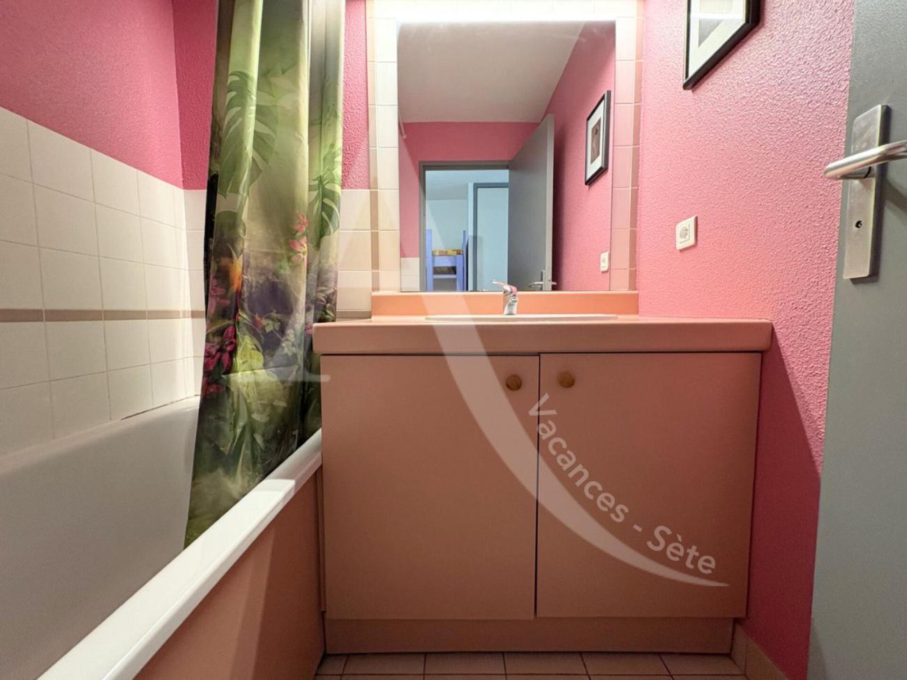 Studio Vue Mer Avec Pkg, Piscine, Tennis, Plage Direct Sète Exterior foto
