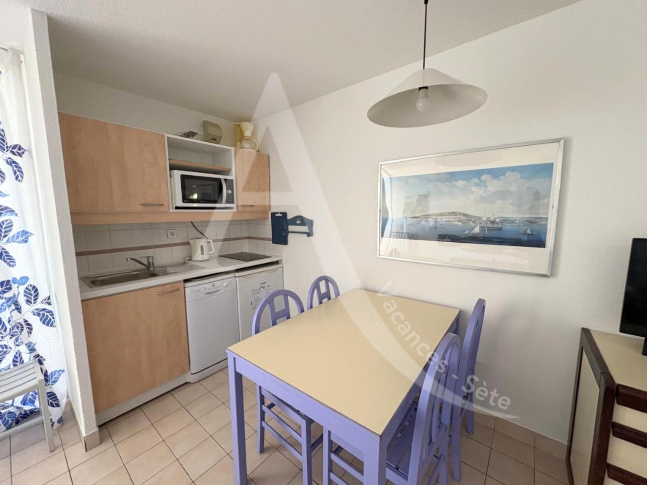 Studio Vue Mer Avec Pkg, Piscine, Tennis, Plage Direct Sète Exterior foto